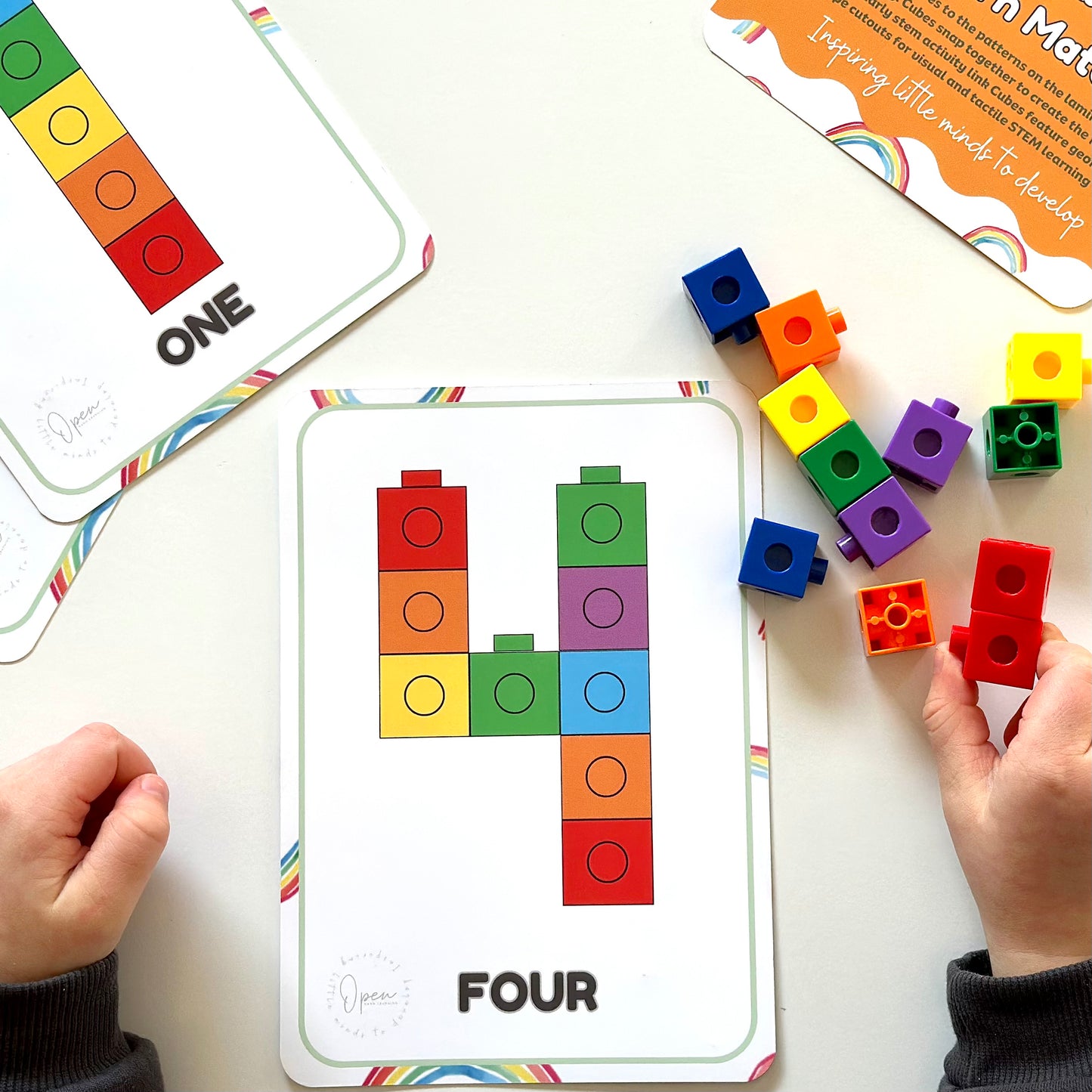 Busy Bag – Link Cube Match