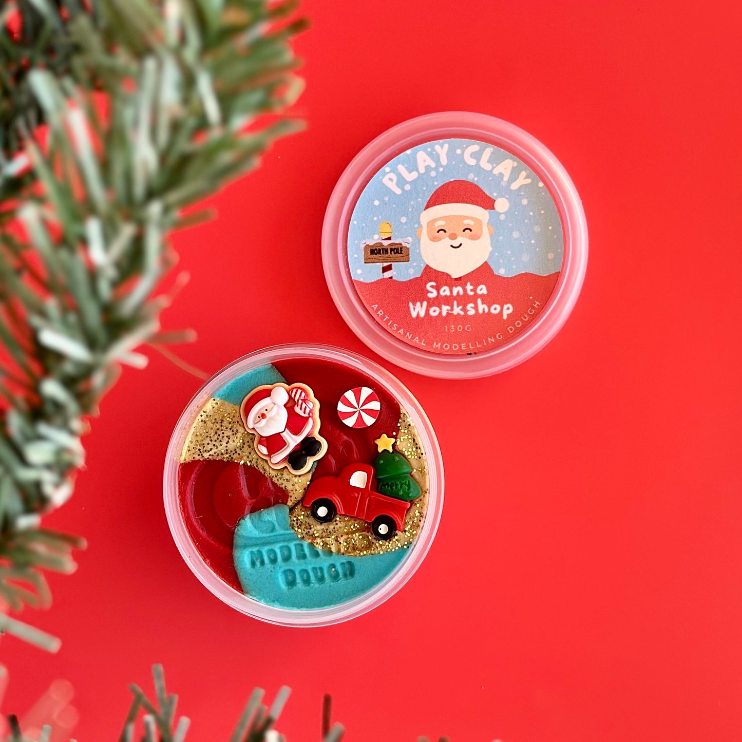 Santa Workshop - Christmas Play Dough Bundle