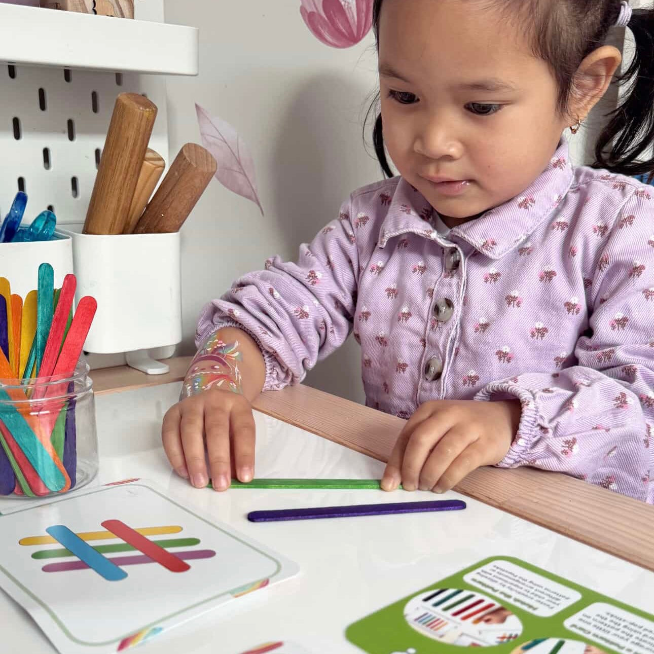 Busy Bag – Pop Stick Pattern Match