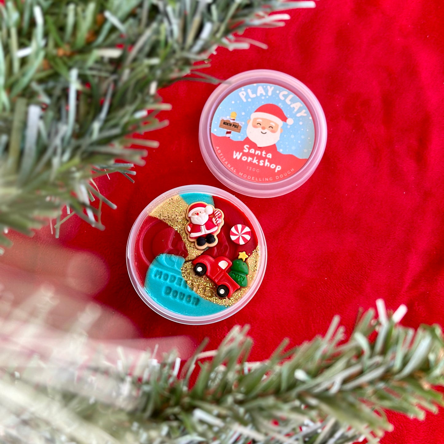 Santa Workshop - Christmas Play Dough Bundle