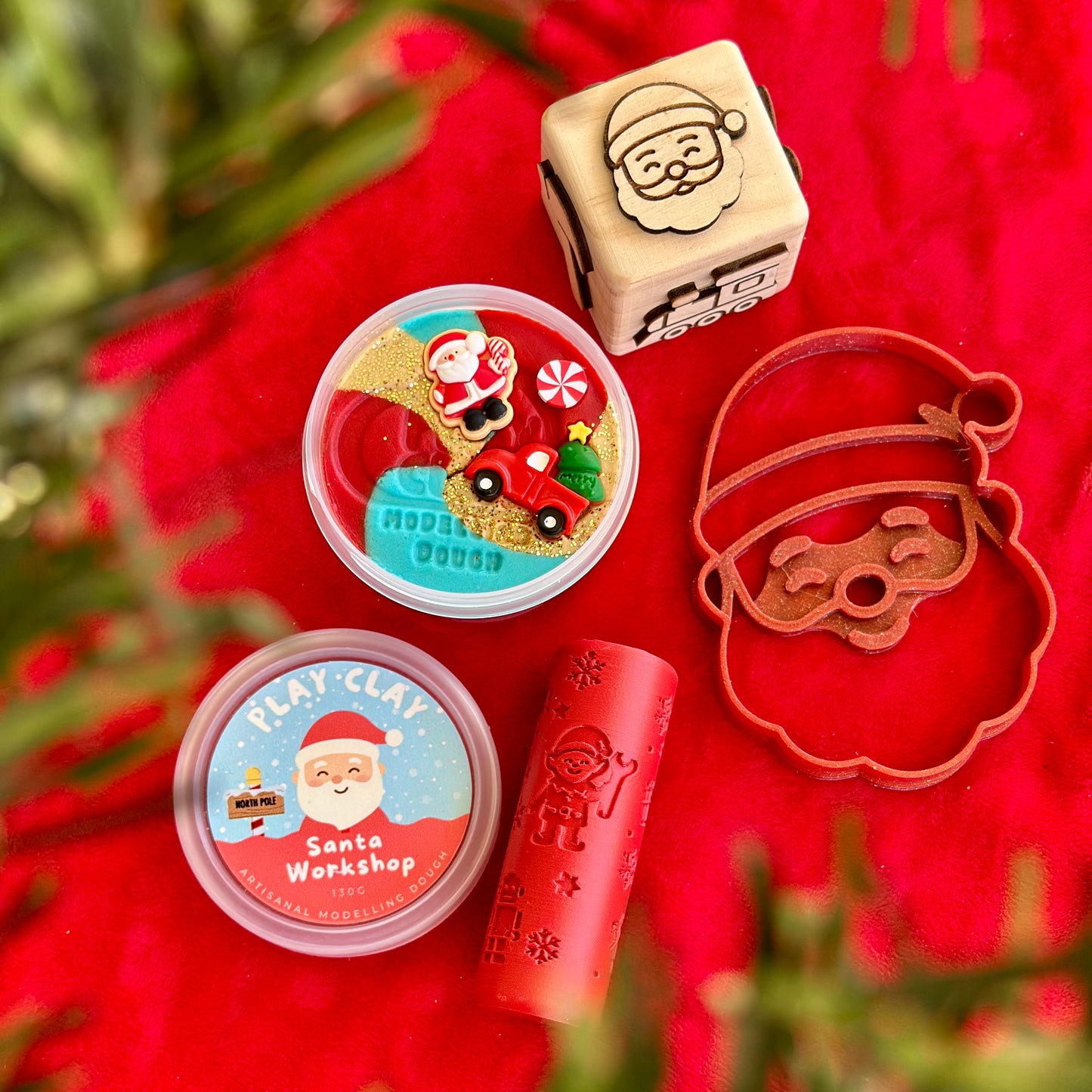 Santa Workshop - Christmas Play Dough Bundle