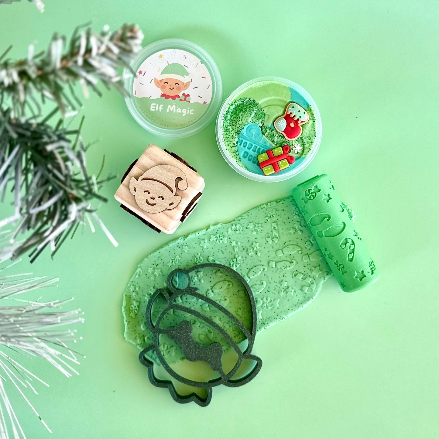 Elf Magic – Christmas Play Dough Bundle
