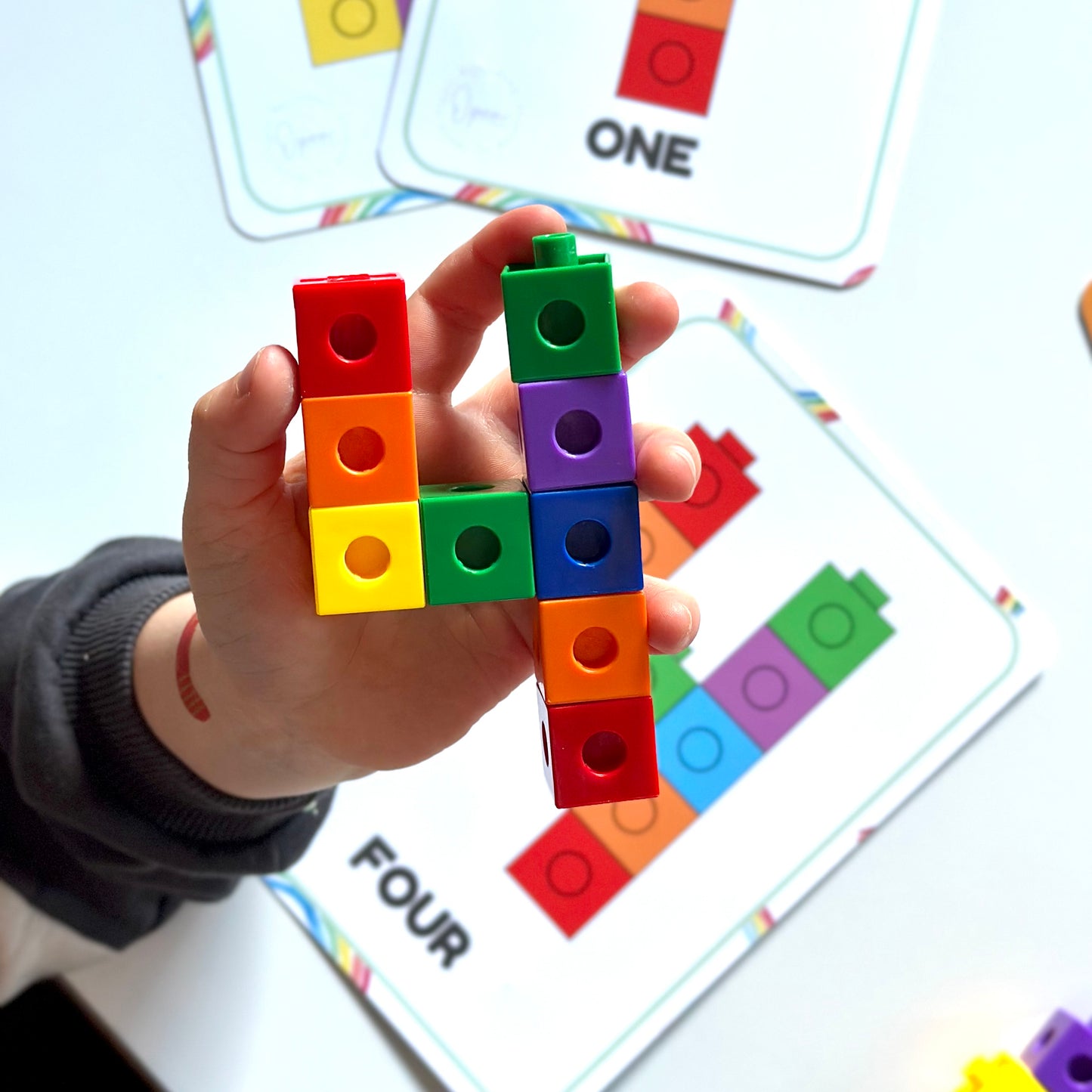 Busy Bag – Link Cube Match