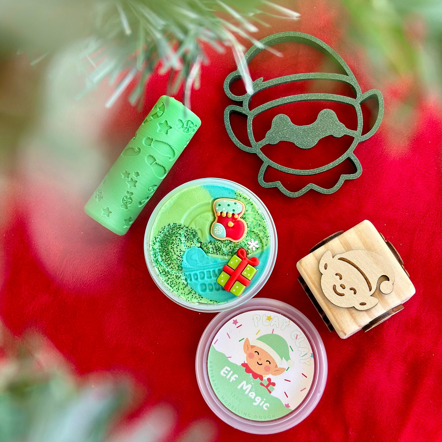 Elf Magic – Christmas Play Dough Bundle