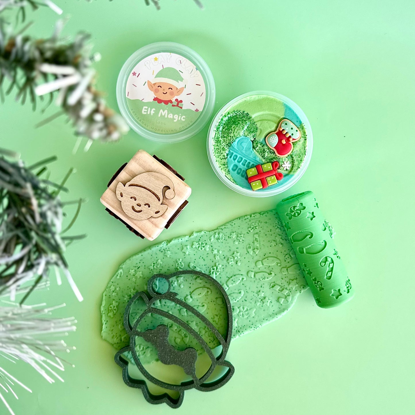 Elf Magic – Christmas Play Dough Bundle