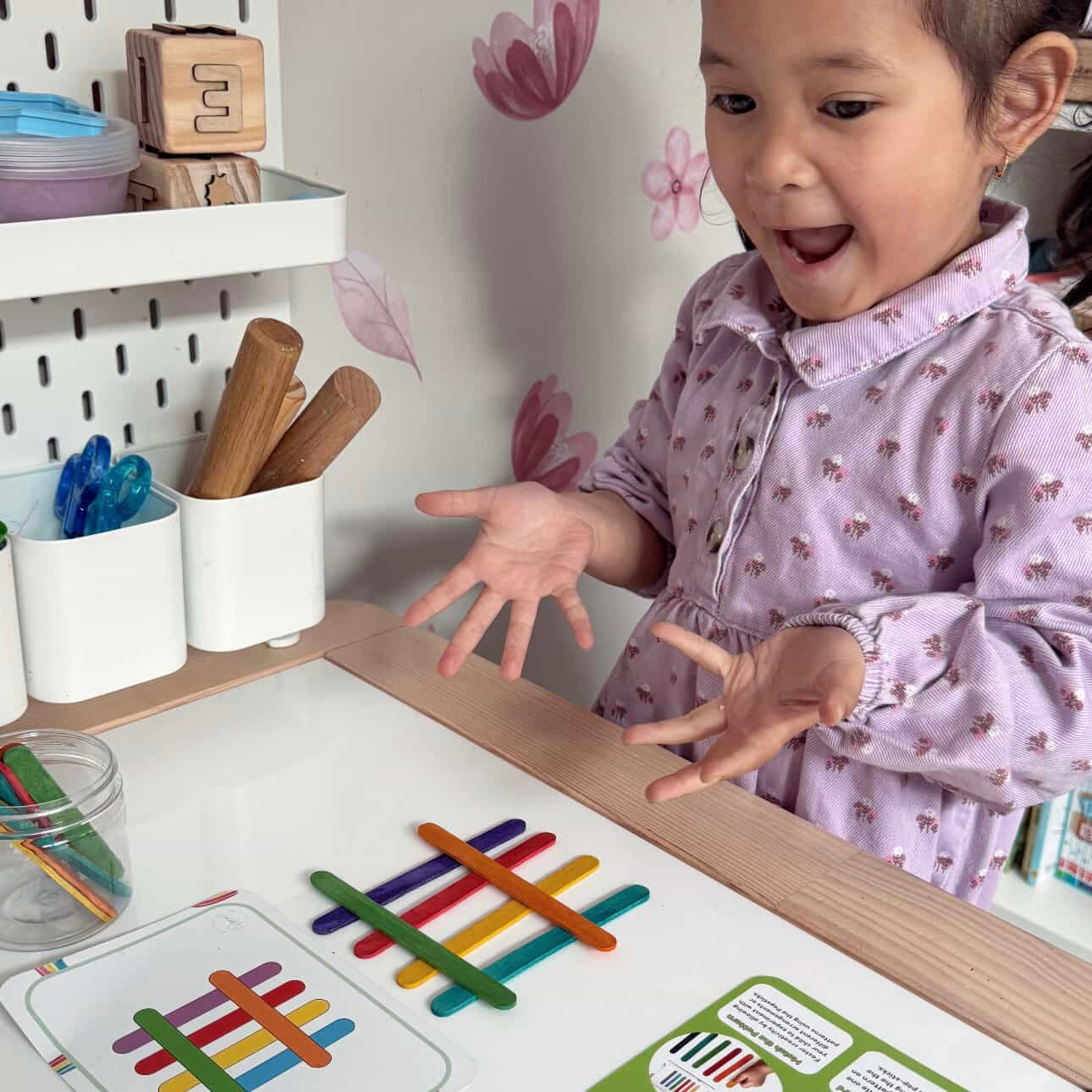Busy Bag – Pop Stick Pattern Match