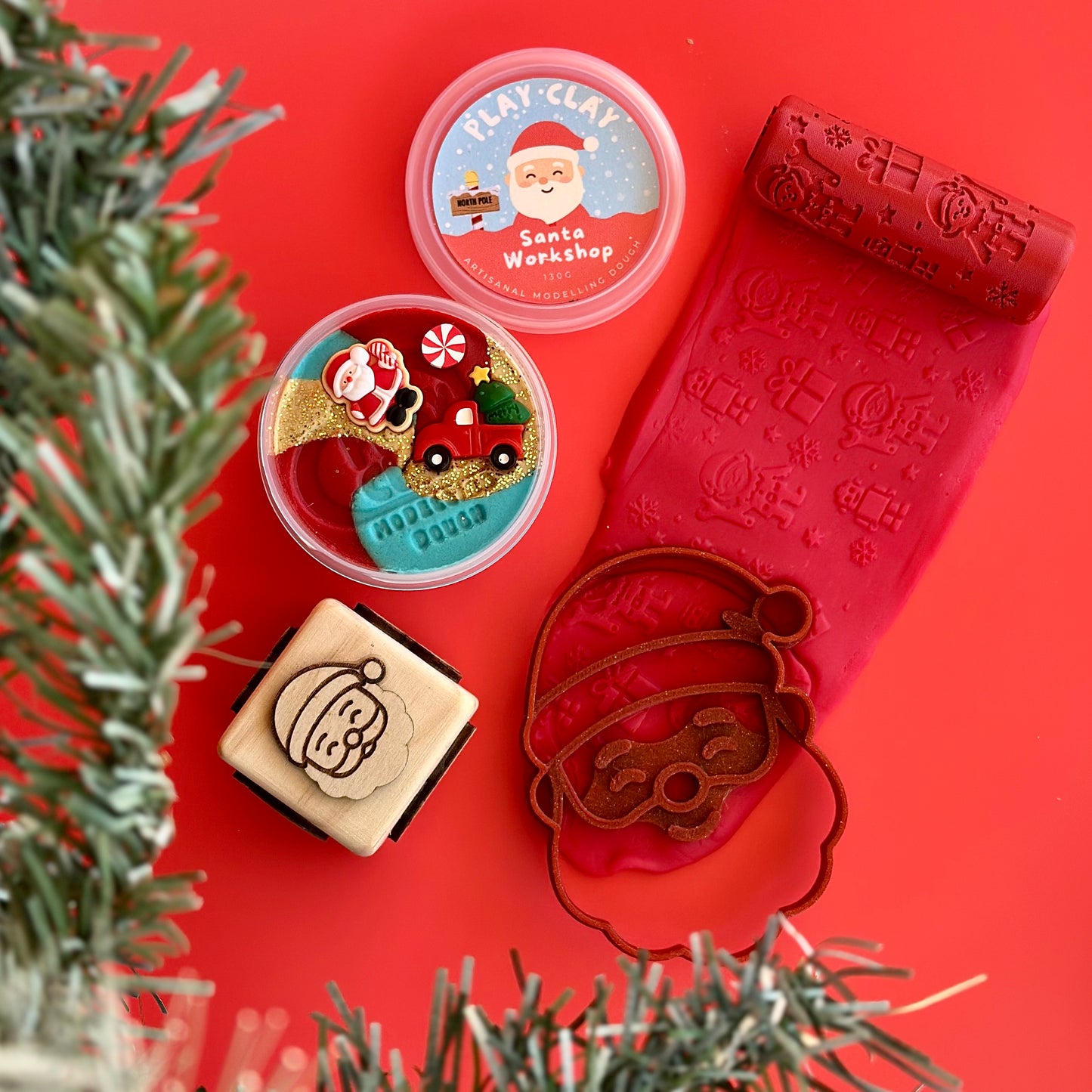 Santa Workshop - Christmas Play Dough Bundle