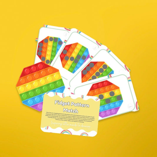 Busy Bag – Fidget Match - from Open Hand Learning - Busy Bag Toddler Activity