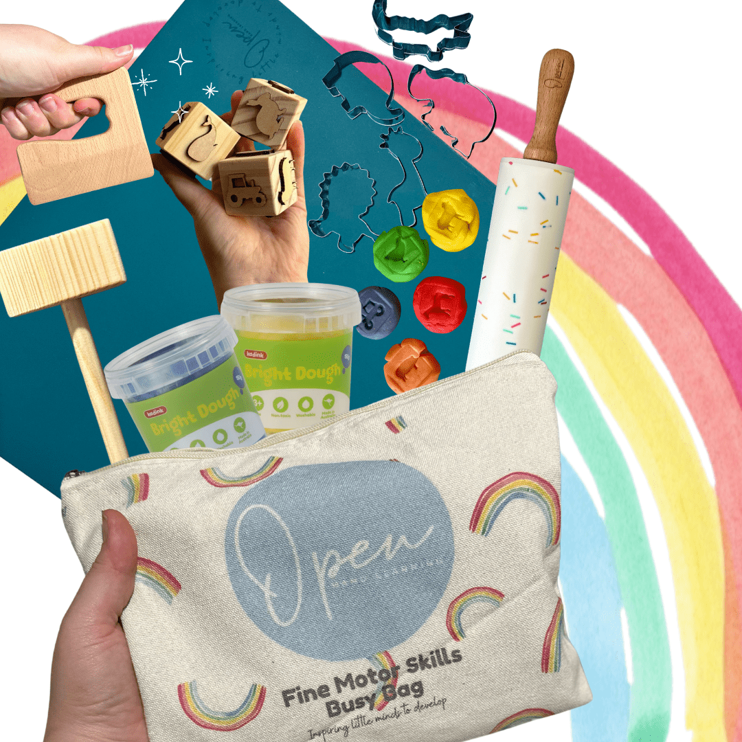 Fine Motor Skills – Premium Busy Bag - from Open Hand Learning - Busy Bag Toddler Activity