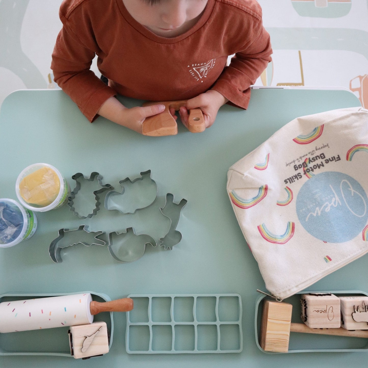 Fine Motor Skills – Premium Busy Bag - from Open Hand Learning - Busy Bag Toddler Activity