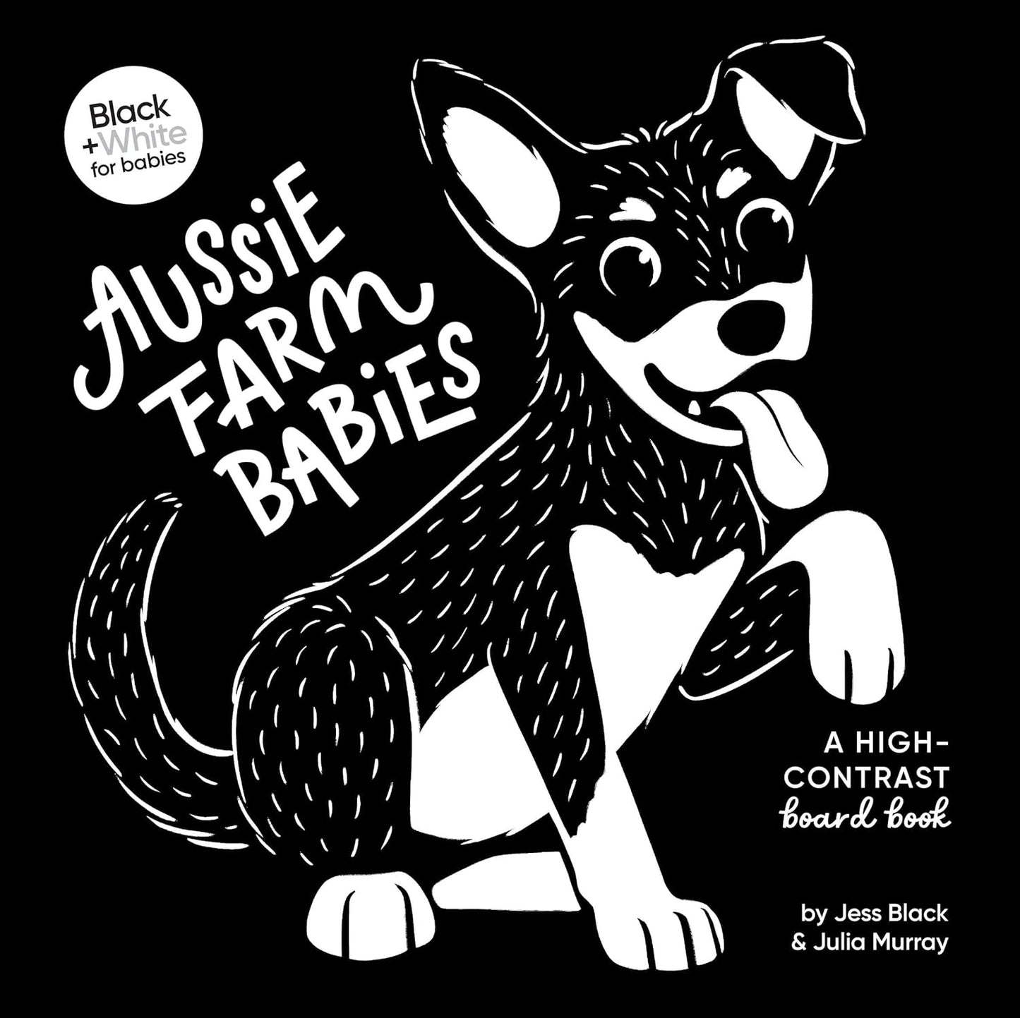 High Contrast Board Book for Babies – Aussie Animal Themes - from Open Hand Learning - Busy Bag Toddler Activity