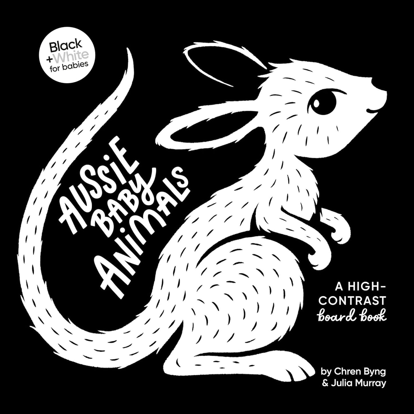 High Contrast Board Book for Babies – Aussie Animal Themes - from Open Hand Learning - Busy Bag Toddler Activity