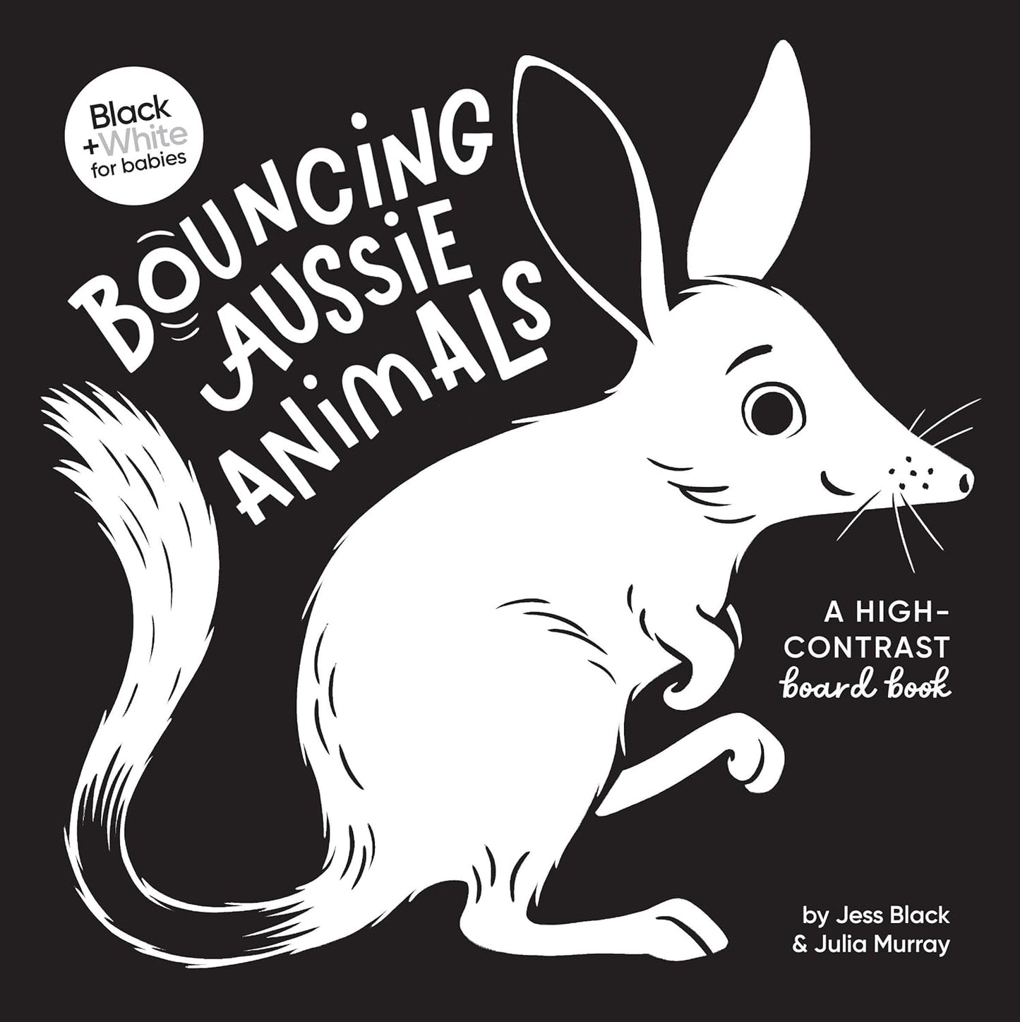High Contrast Board Book for Babies – Aussie Animal Themes - from Open Hand Learning - Busy Bag Toddler Activity