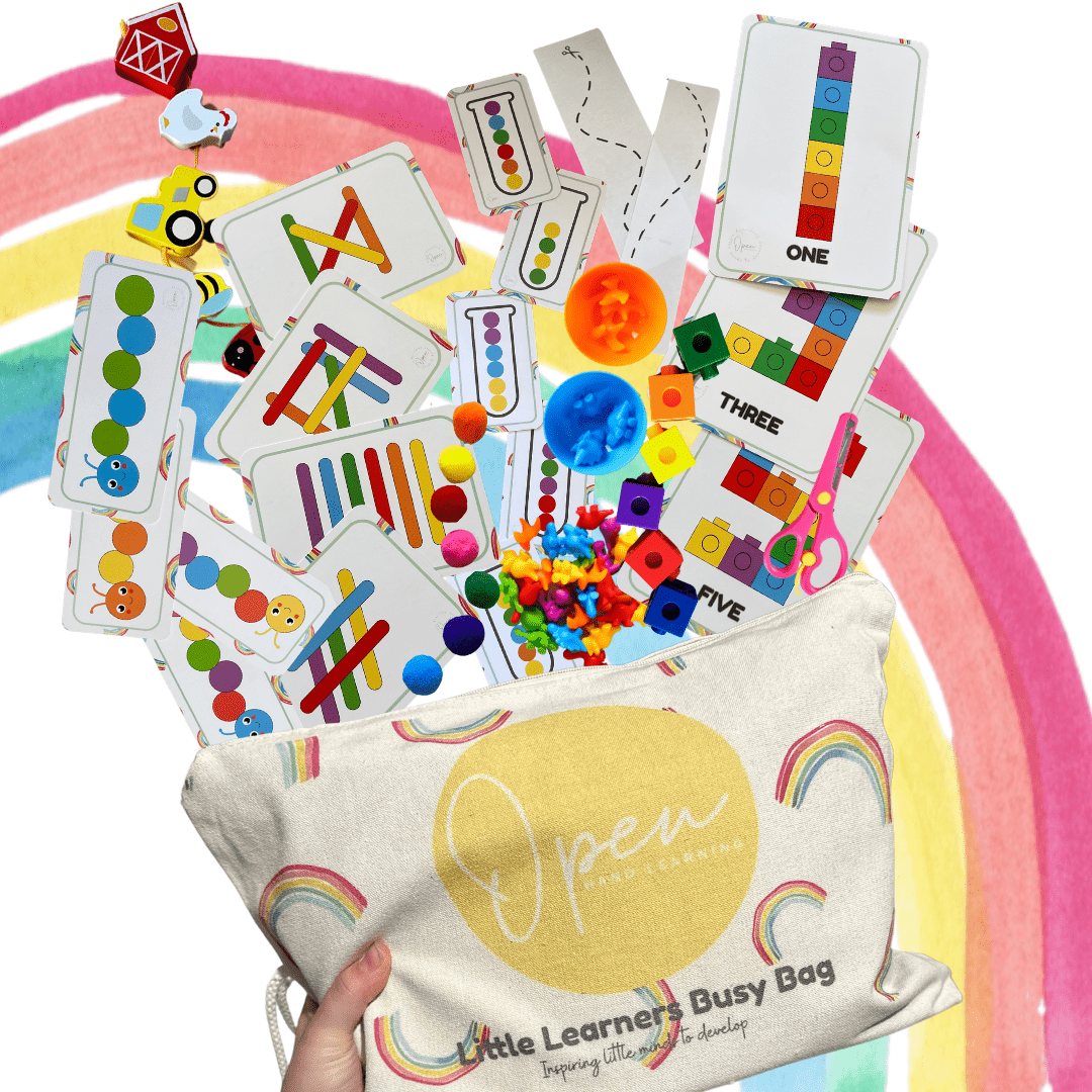 Little Learner – Mega Busy Bag Bundle - from Open Hand Learning - Busy Bag Toddler Activity