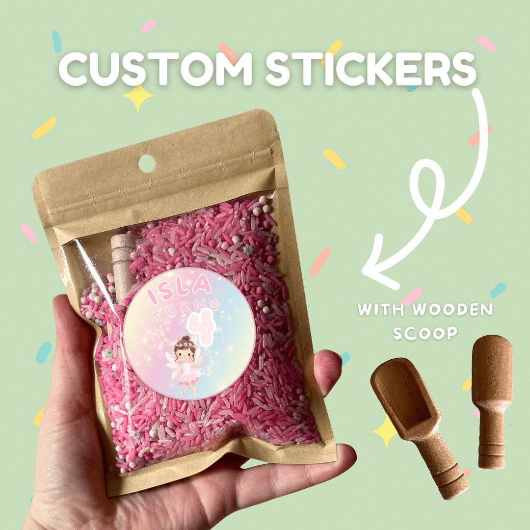 Mini Sensory Bags – Custom Party Favours (Pack of 8+) - from Open Hand Learning - Busy Bag Toddler Activity