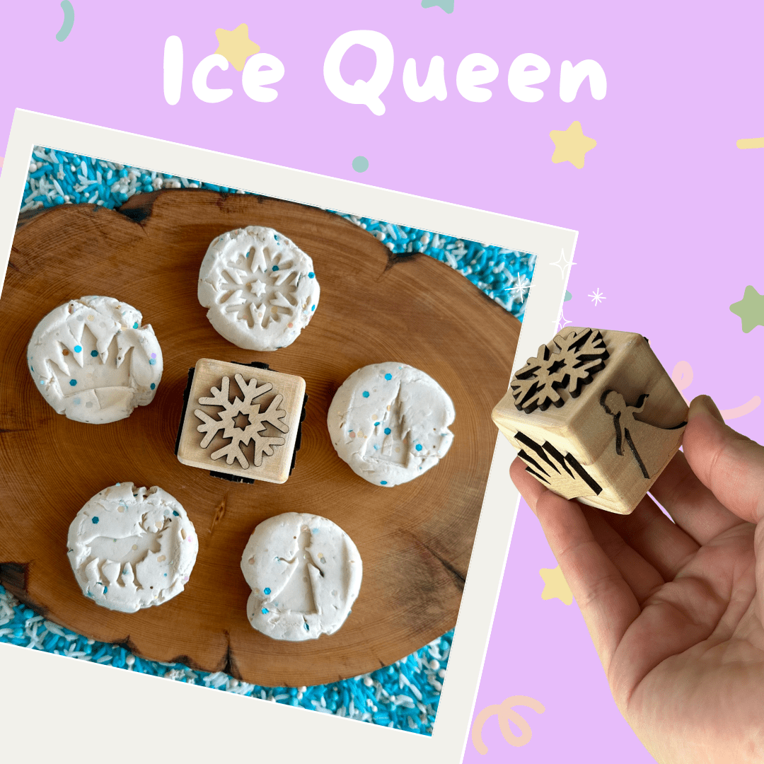 Toddler Play Dough Stamps – Custom Party Favours - from Open Hand Learning - Busy Bag Toddler Activity