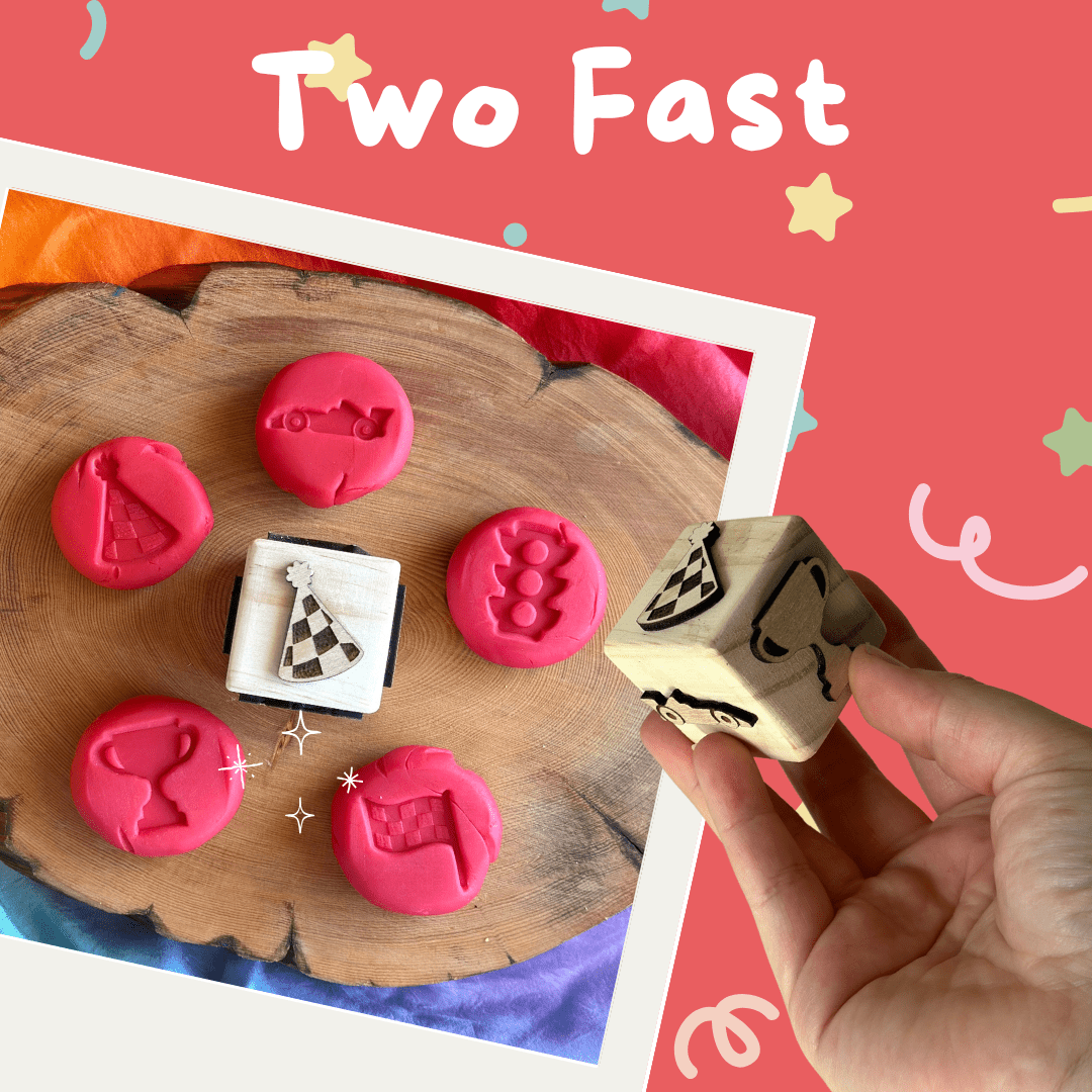 Toddler Play Dough Stamps – Custom Party Favours - from Open Hand Learning - Busy Bag Toddler Activity