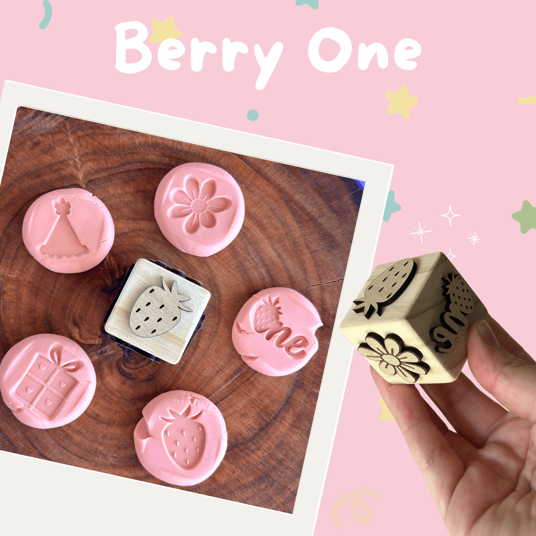 Toddler Play Dough Stamps – Custom Party Favours - from Open Hand Learning - Busy Bag Toddler Activity