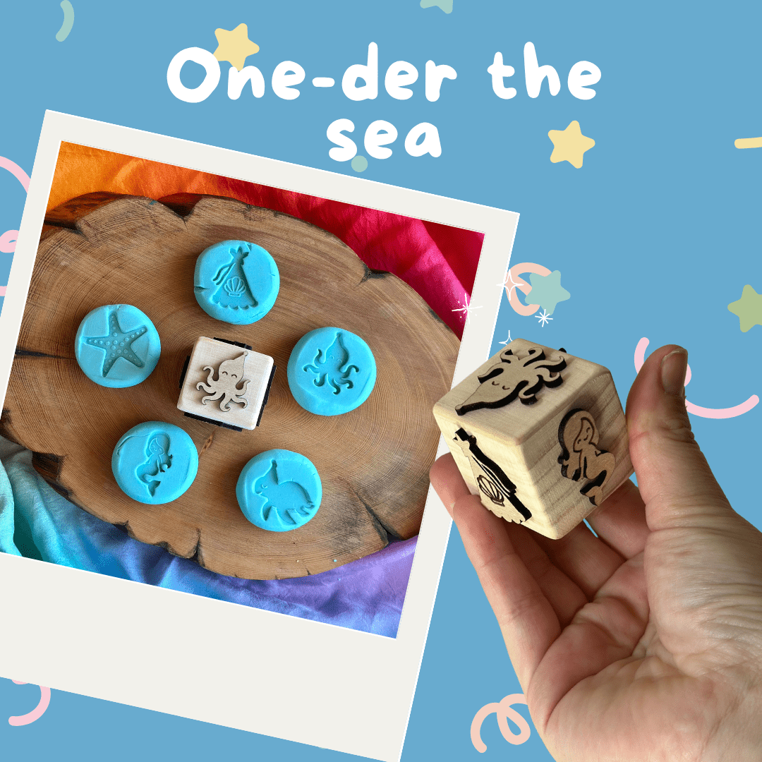 Toddler Play Dough Stamps – Custom Party Favours - from Open Hand Learning - Busy Bag Toddler Activity