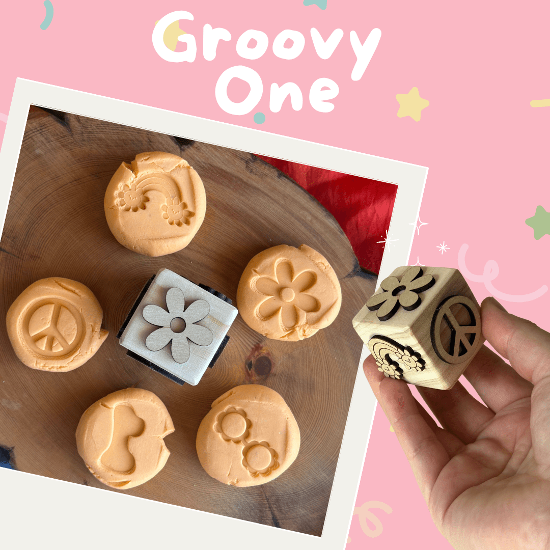Toddler Play Dough Stamps – Custom Party Favours - from Open Hand Learning - Busy Bag Toddler Activity