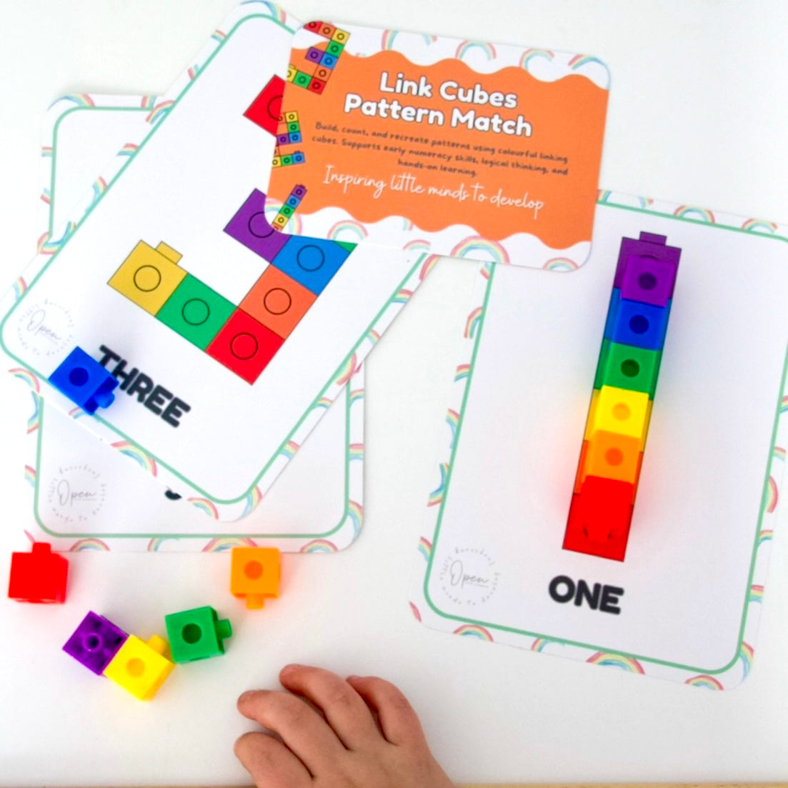 Busy Bag – Link Cube Match