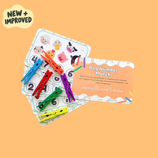 Busy Bag – Peg Number Match