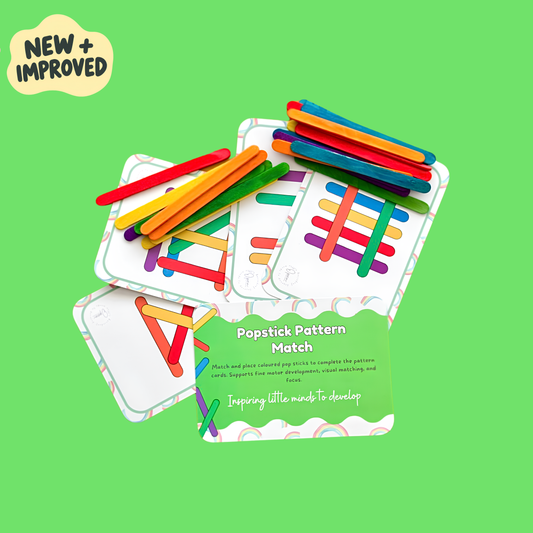 Busy Bag – Pop Stick Pattern Match