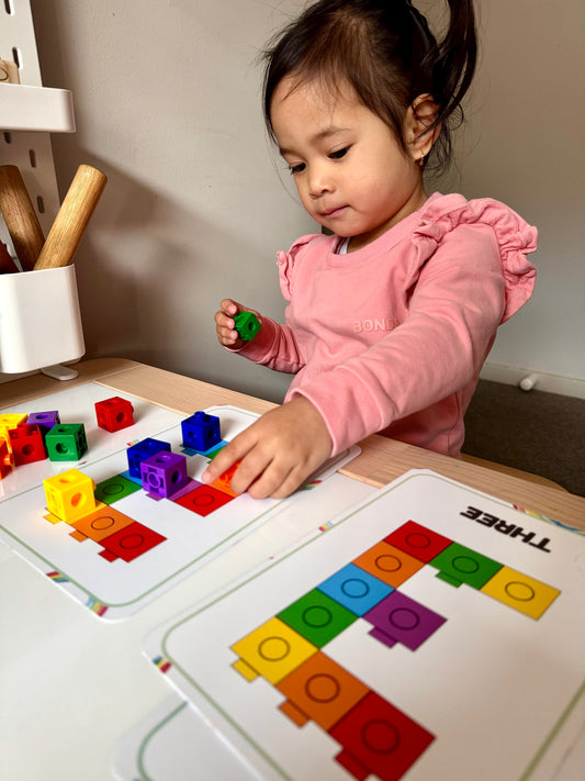 Busy Bag – Link Cube Match