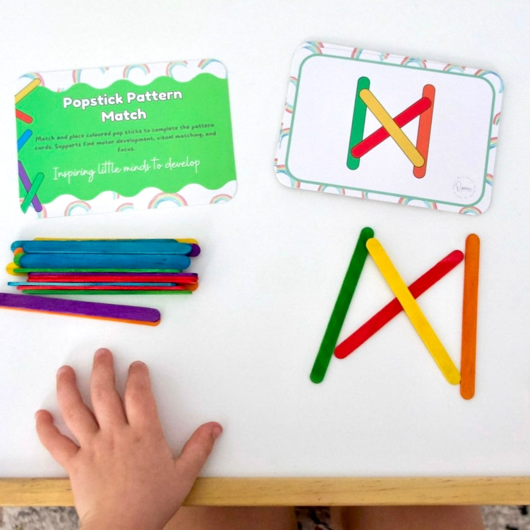 Busy Bag – Pop Stick Pattern Match