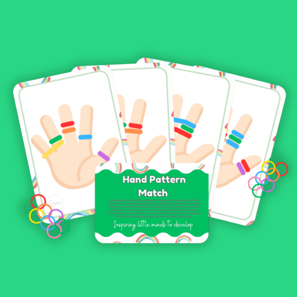 Busy Bag – Hand Pattern Match – Open Hand Learning