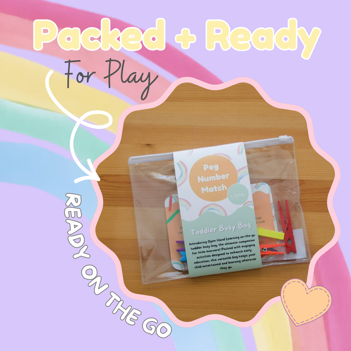 Busy Bag – Peg Number Match