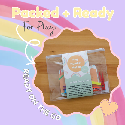 Busy Bag – Peg Number Match