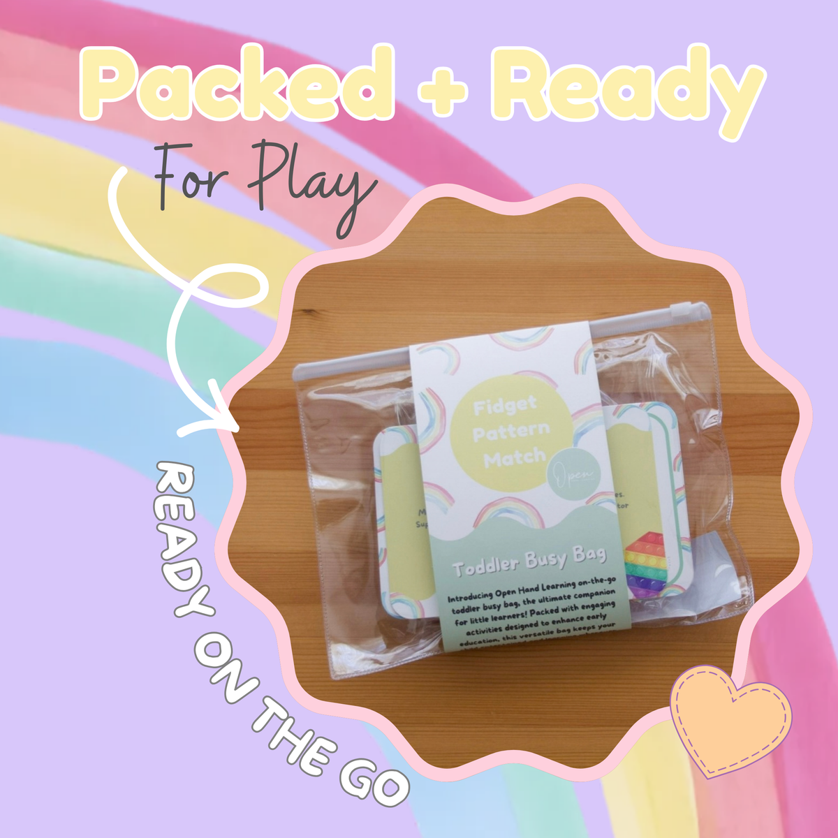 Busy Bag – Fidget Match