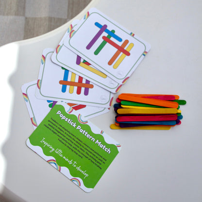 Busy Bag – Pop Stick Pattern Match