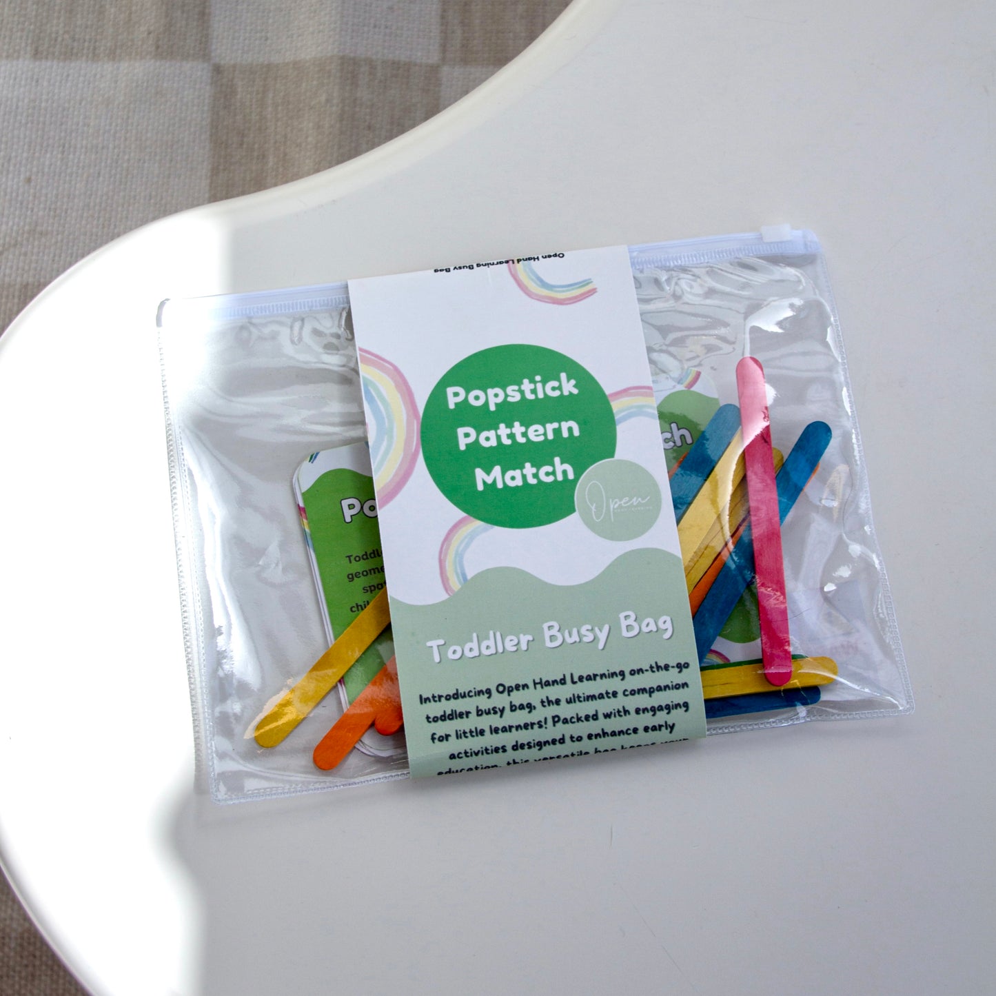 Busy Bag – Pop Stick Pattern Match