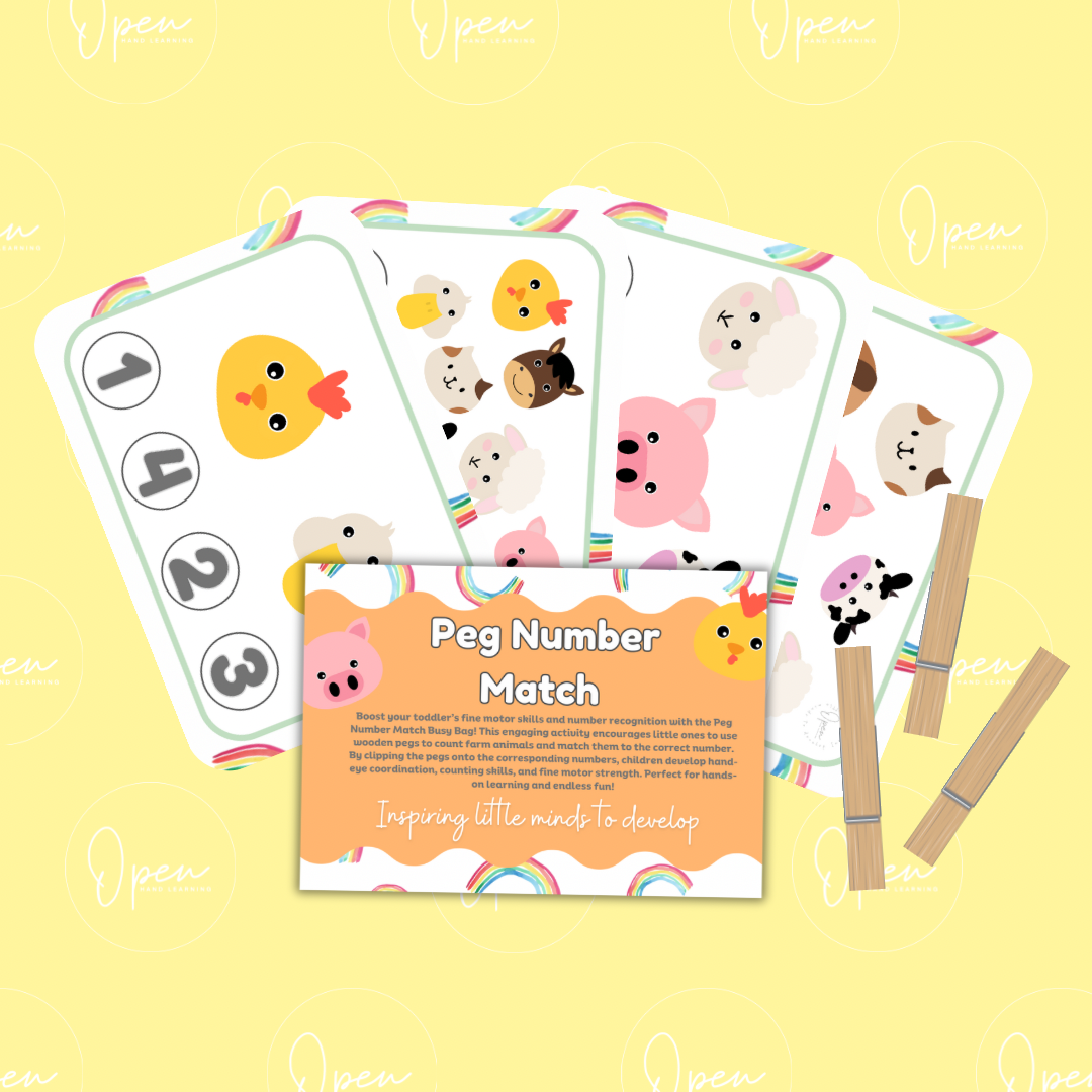 Busy Bag – Peg Number Match