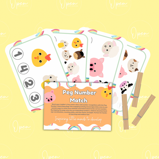 Busy Bag – Peg Number Match