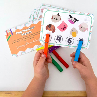 Busy Bag – Peg Number Match