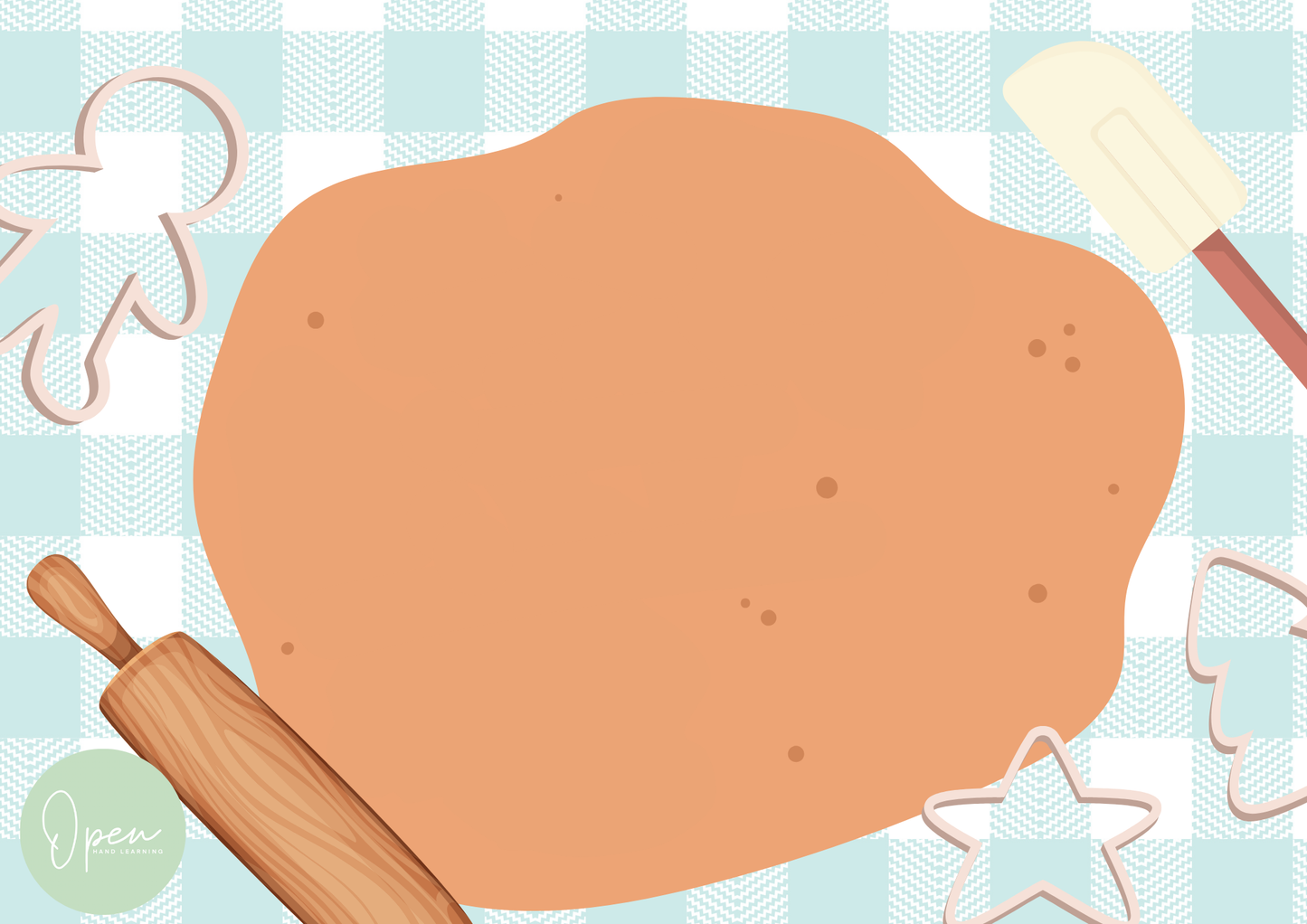 FREE Baking Play Dough Mats – Digital Download