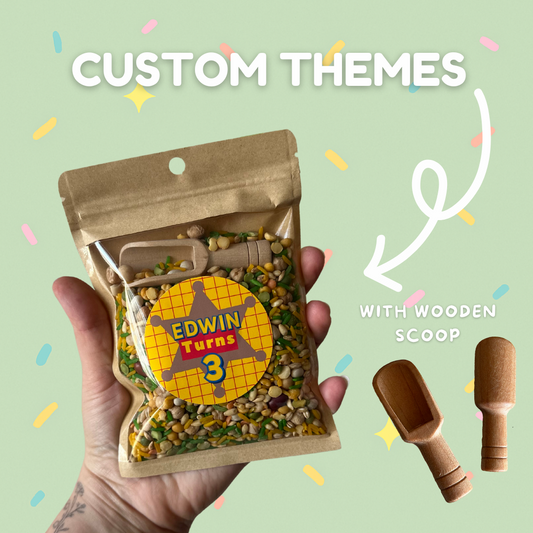 Mini Sensory Bags – Custom Party Favours (Pack of 8+)
