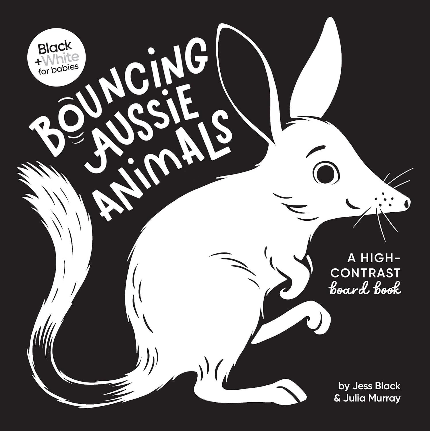 High Contrast Board Book for Babies – Aussie Animal Themes - from Open Hand Learning - Busy Bag Toddler Activity