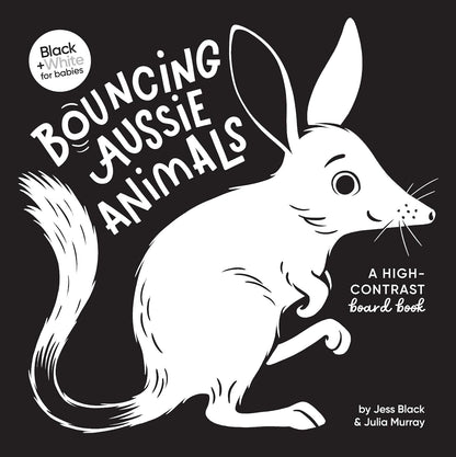 High Contrast Board Book for Babies – Aussie Animal Themes - from Open Hand Learning - Busy Bag Toddler Activity