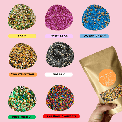 Mini Sensory Bags – Custom Party Favours (Pack of 8+) - from Open Hand Learning - Busy Bag Toddler Activity