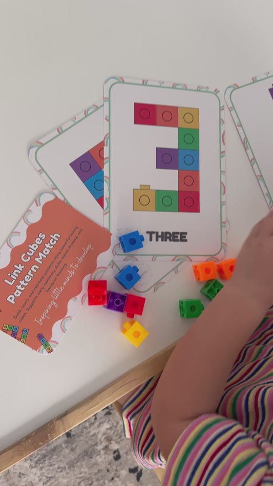 Busy Bag – Link Cube Match