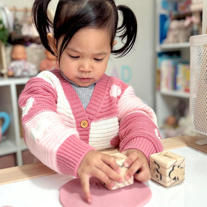 Toddler Play Dough Stamp – Choose Your Theme - from Open Hand Learning - Busy Bag Toddler Activity