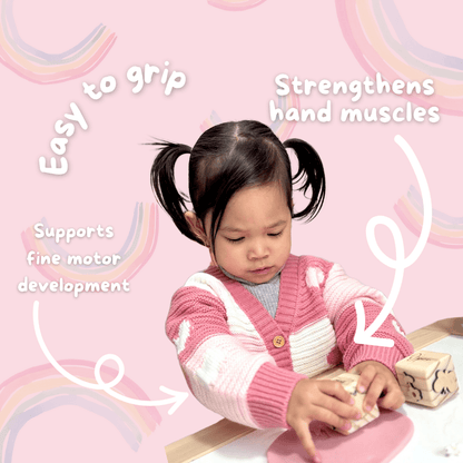Toddler Play Dough Stamp – Choose Your Theme - from Open Hand Learning - Busy Bag Toddler Activity