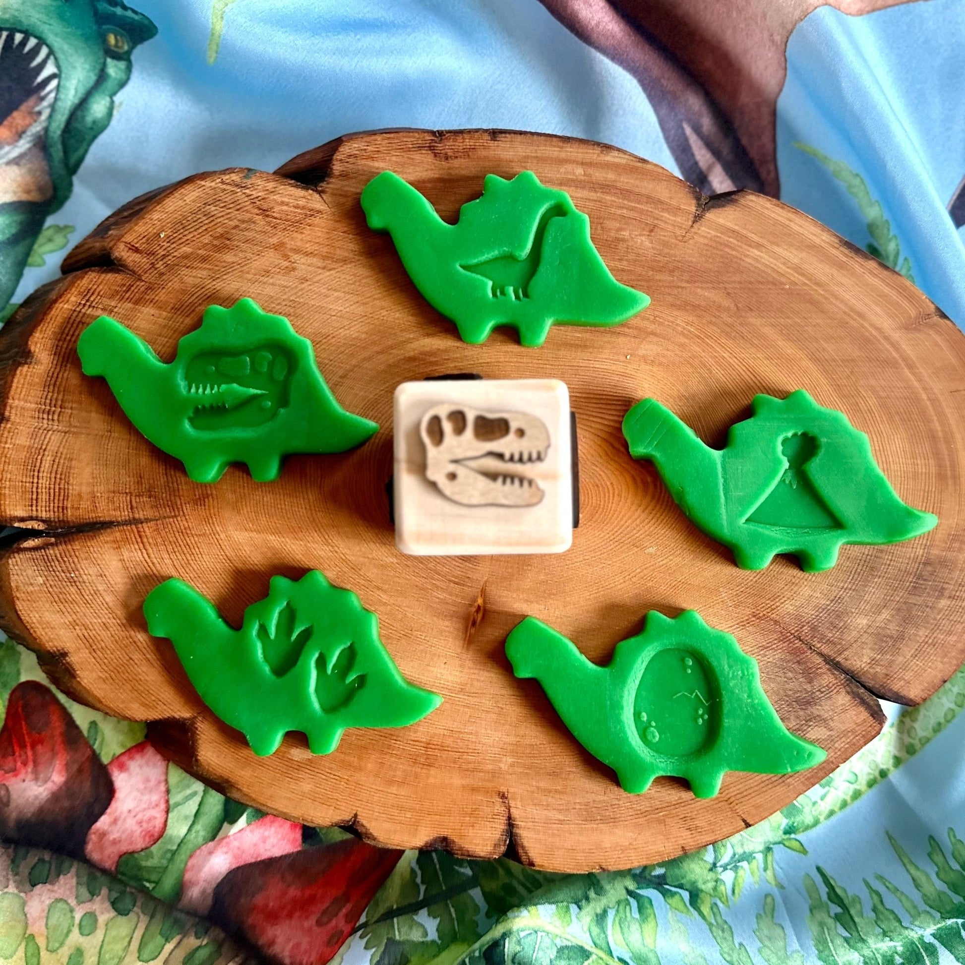 Toddler Play Dough Stamp – Choose Your Theme - from Open Hand Learning - Busy Bag Toddler Activity