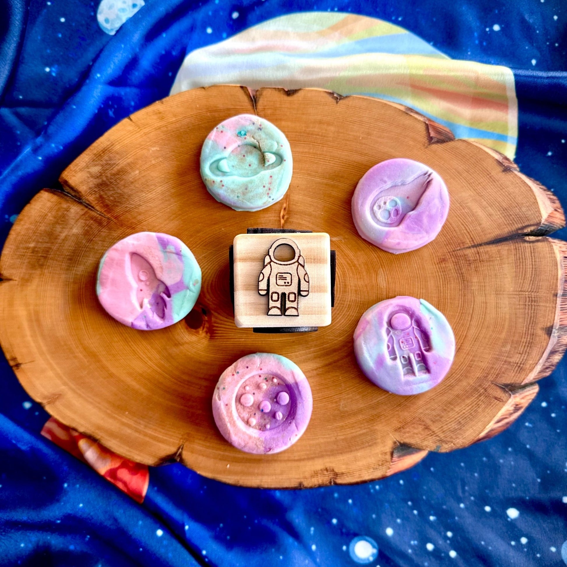 Toddler Play Dough Stamp – Choose Your Theme - from Open Hand Learning - Busy Bag Toddler Activity