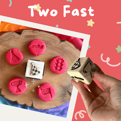 Toddler Play Dough Stamps – Custom Party Favours - from Open Hand Learning - Busy Bag Toddler Activity