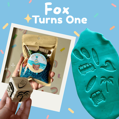Toddler Play Dough Stamps – Custom Party Favours - from Open Hand Learning - Busy Bag Toddler Activity